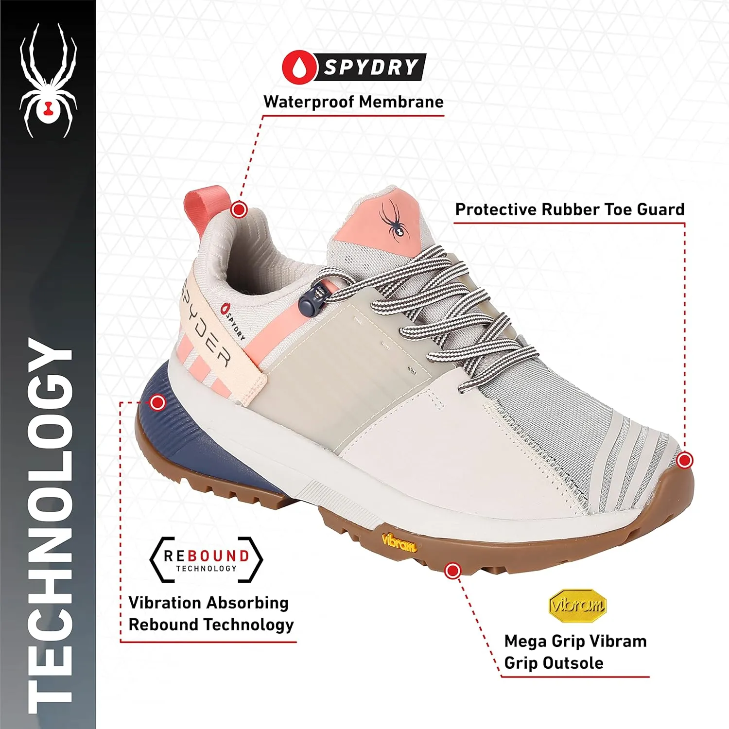 Spyder Women's Trail Running Shoes Shasta