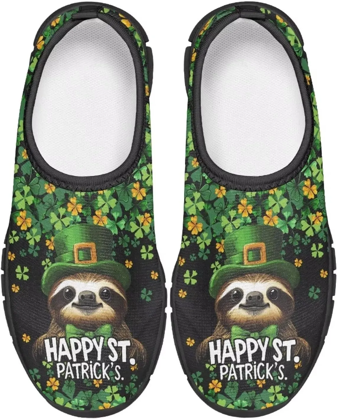 St. Patrick's Day Shoes Boys Slip On Tennis Shoes Kids Running Shoes