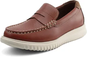starmerx Boys Loafers Kids Casual Slip On School Shoes Girls Moccasin