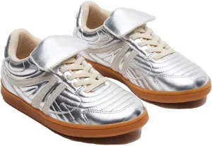 Steve Madden Girls Shoes Girls JMadridd Sneaker, Silver, 13 Little Kid