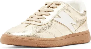 Steve Madden Girls Shoes Girls Trio Sneaker, Gold, 5 Big Kid