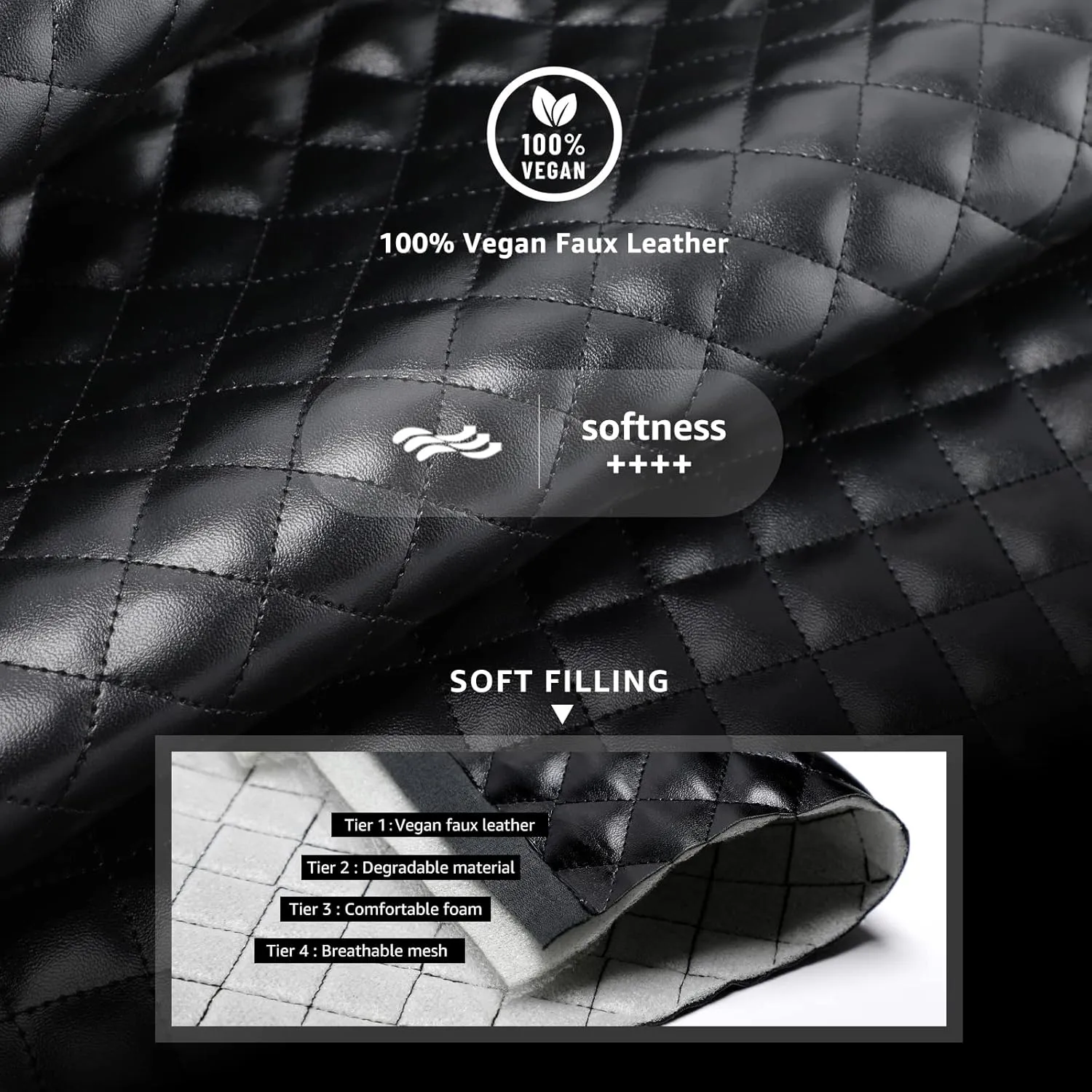 STQ Womens Platform Sneakers Slip On Business Casual Shoes Quilted Fall Loafers Comfortable Lightweight