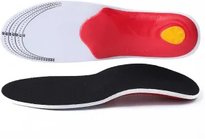 Stretch Breathable Deodorant Running Cushion Insoles for Feet Man Women Insoles for Shoes Sole Orthopedic Pad Memory Foam(2 Pairs,35-40)