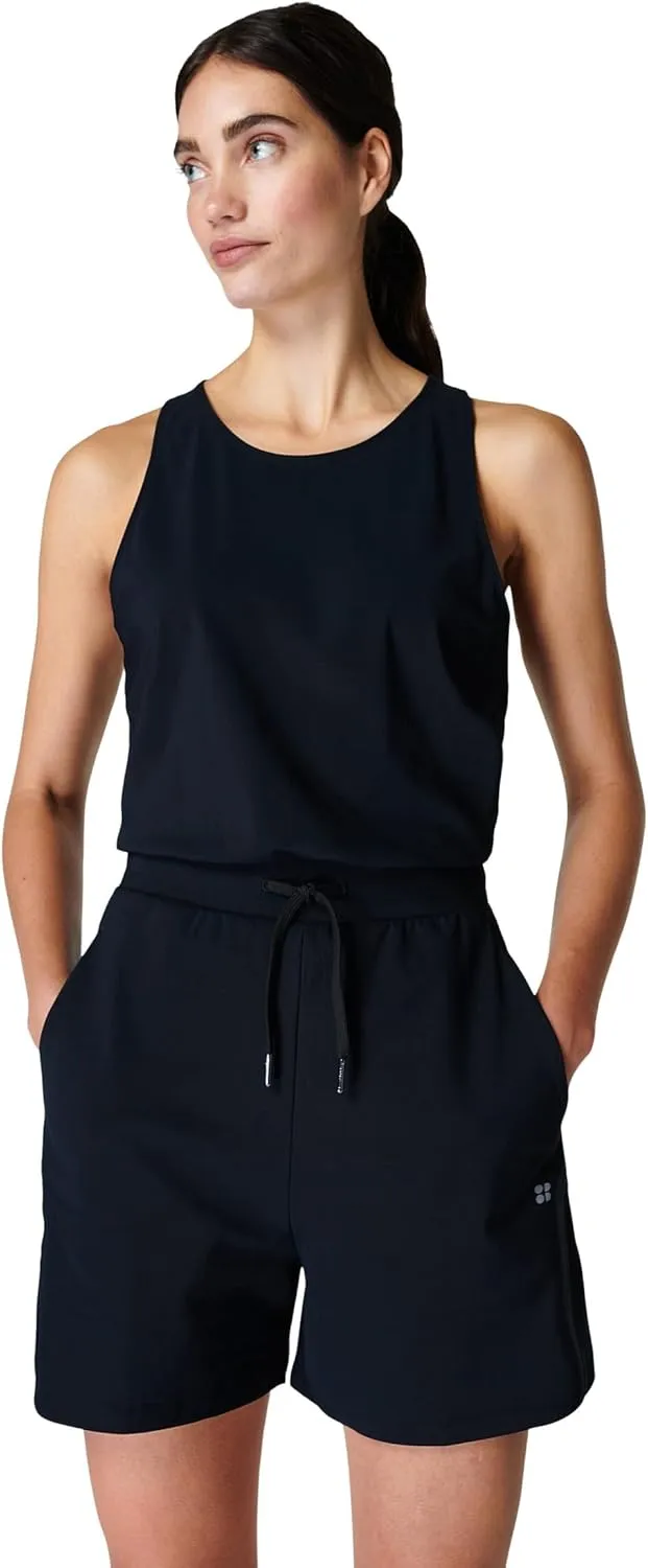 Sweaty Betty Women's Explorer Casual Sweat Wicking Workout Romper