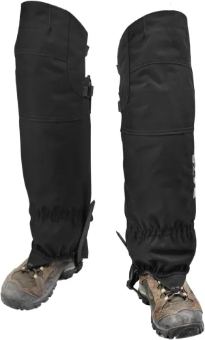 Tactical Leg Gaiters High Gaiters Hunting Gaiters Knee Protection Anti-Tear Oxford Fabric Full Length Zip Waterproof Breathable Windproof for Outdoor Hunting Hiking Walking