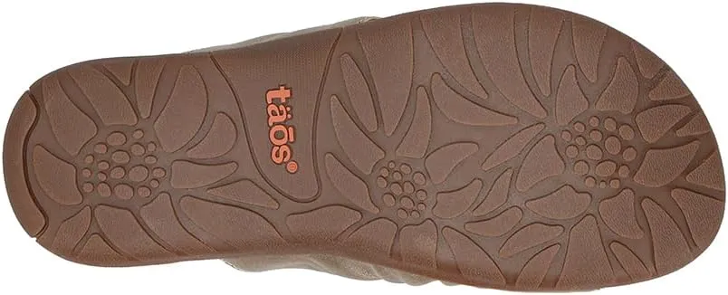 Taos Gift 2 Women's Sandal - Elevate Your Style with A Classic Open Back Toe-Post Design - Premium Comfort with Arch Support and Cooling Gel Padding for All Day Wearability
