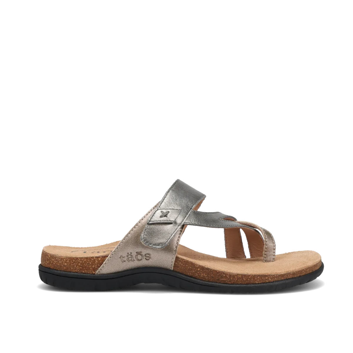 Taos Grey/Champagne Metallic Perfect Women's Sandals PRF-14050-GRCM