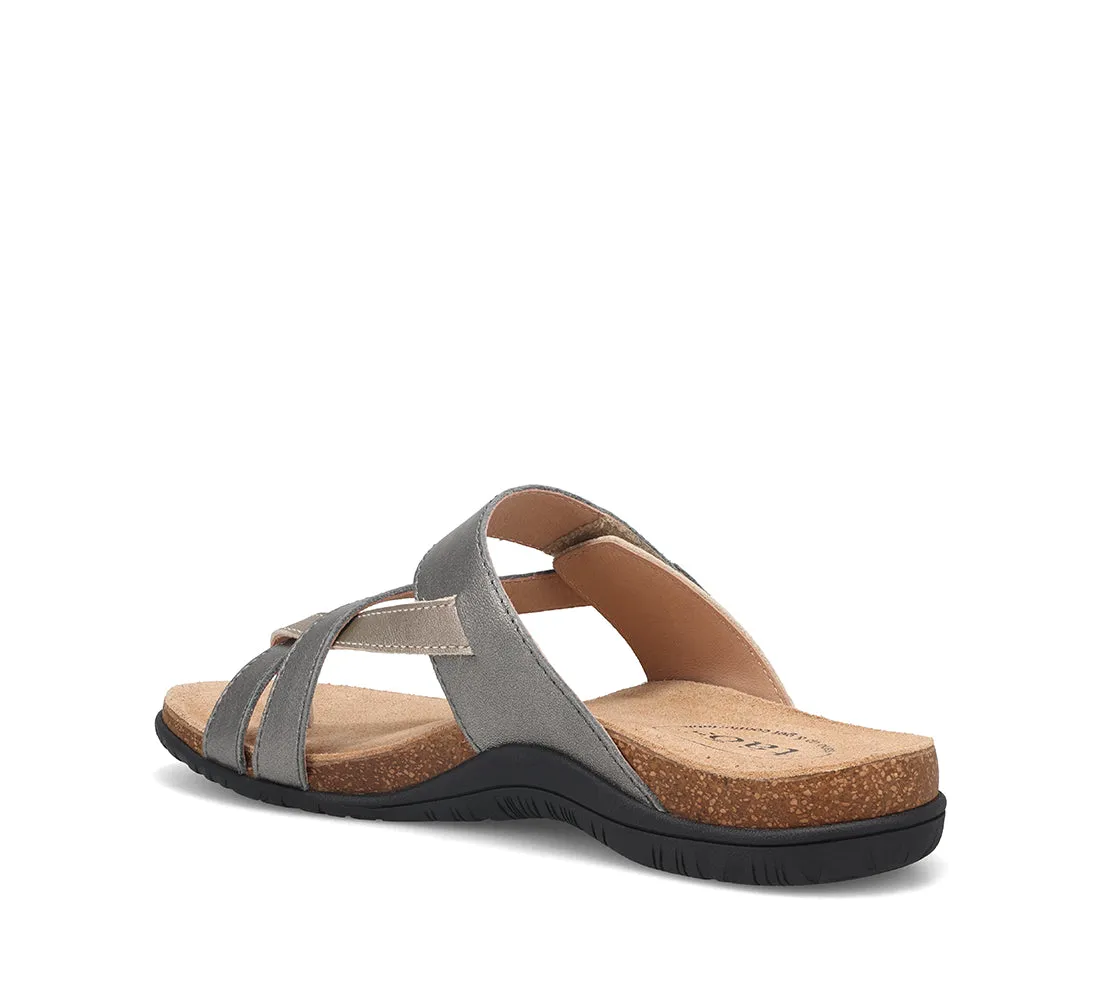 Taos Grey/Champagne Metallic Perfect Women's Sandals PRF-14050-GRCM