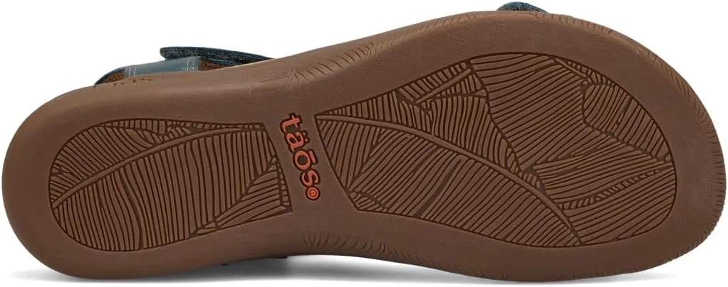 Taos The Show Premium Leather Women's Sandal - Experience Everyday Style, Comfort, Arch Support, Cooling Gel Padding and an Adjustable Fit for Exceptional Walking Comfort