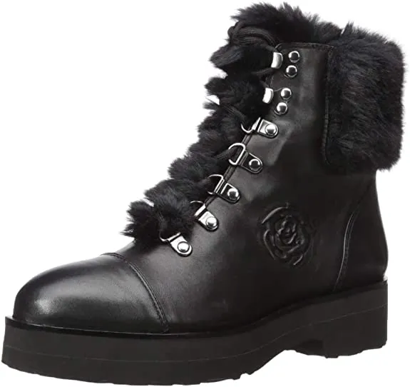 Taryn Rose Women's Veronica Fashion Boot, Black, 7.5 M Medium US