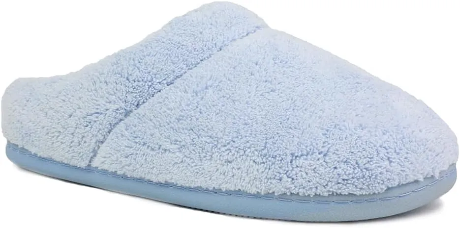 Tempur-Pedic Womens Windsock Scuff Casual Slippers Casual - Black