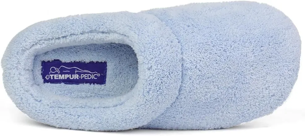 Tempur-Pedic Womens Windsock Scuff Casual Slippers Casual - Black