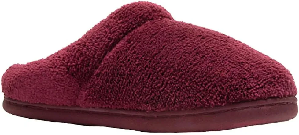 Tempur-Pedic Womens Windsock Scuff Casual Slippers Casual - Black