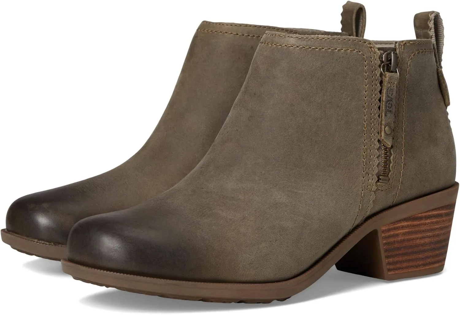 Teva Women's Anaya Bootie Rr Ankle Boot, Desert Taupe, 8
