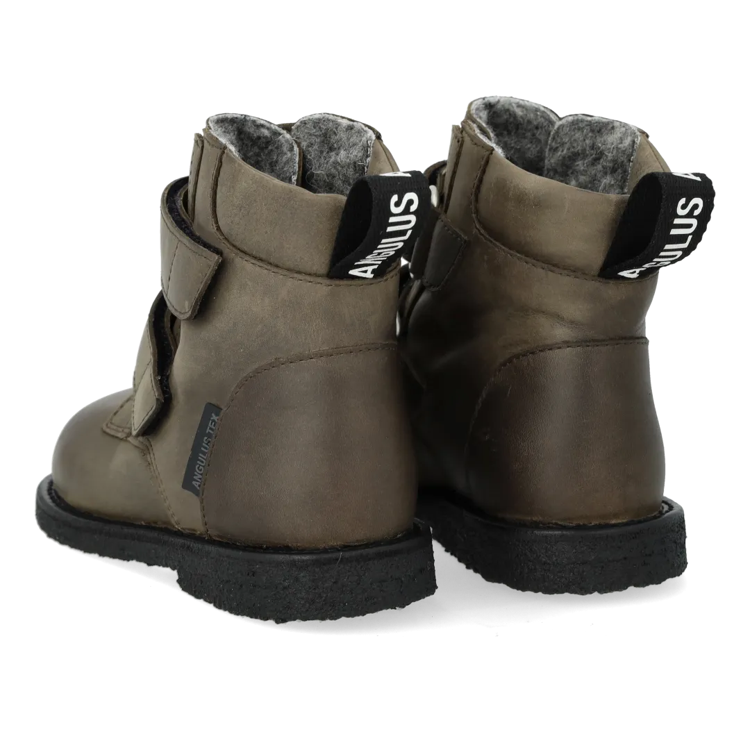 TEX-boot with velcro straps and logo strap