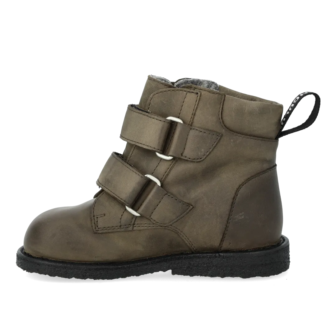 TEX-boot with velcro straps and logo strap