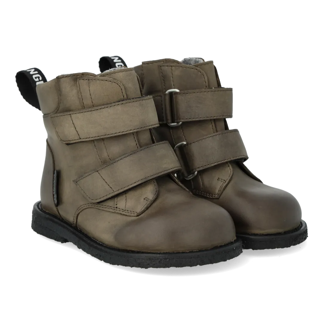 TEX-boot with velcro straps and logo strap