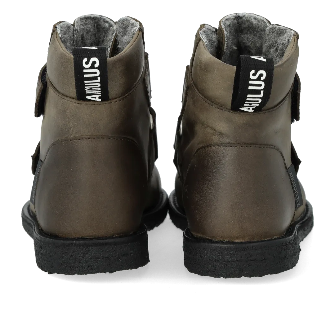 TEX-boot with velcro straps and logo strap