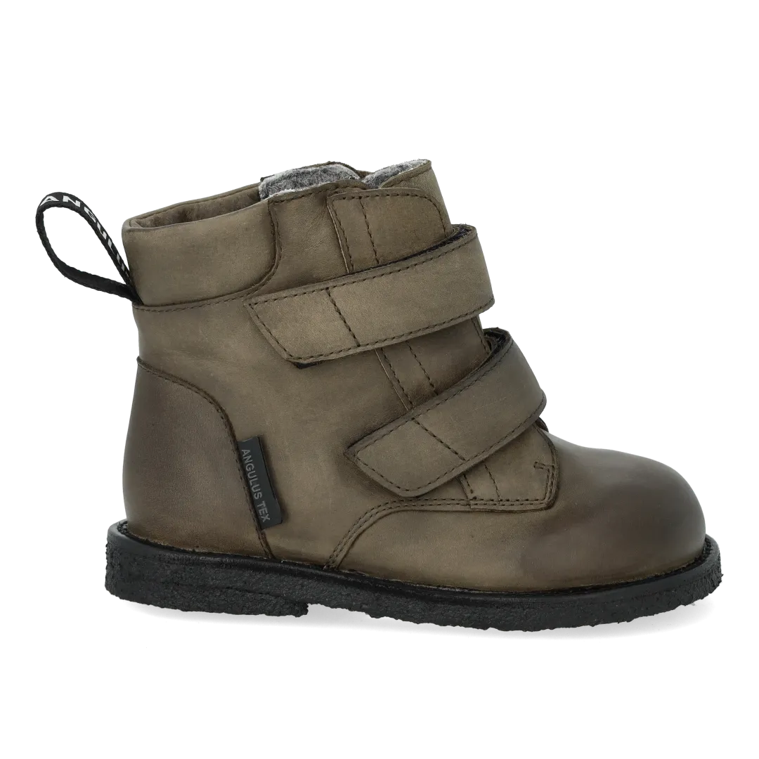 TEX-boot with velcro straps and logo strap