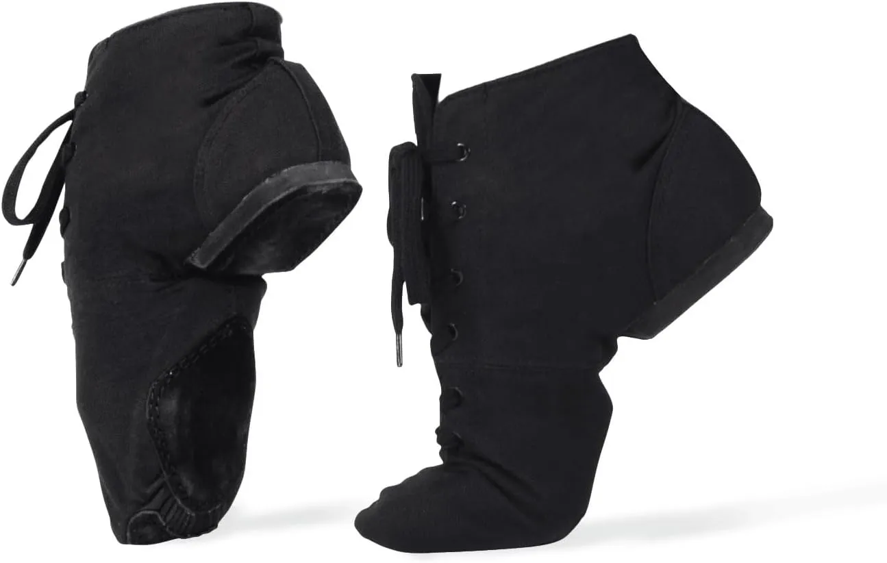 Theatricals Adult Broadway Jazz Over-The-Ankle Canvas Jazz Boot