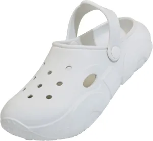 Thick Sole Garden Clogs for Women and Men, Ultra Resilient Summer Sandals, Arch Support Comfy Non-Slip Waterproof Casual Shoes, Slip-on Slides Outdoor Beach Slippers Unisex Adult Closed Toe Mules