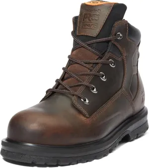 Timberland PRO Men's Magnus 6 Inch Steel Safety Toe Industrial Work Boot