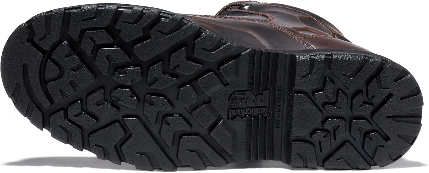 Timberland PRO Men's Magnus 6 Inch Steel Safety Toe Industrial Work Boot