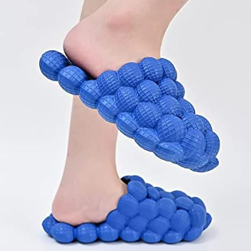 Tkieio Lychee Slippers Unisex Lychee Sandals Stress Relief Massage Sandals Bathroom Beach Slippers EVA Slides