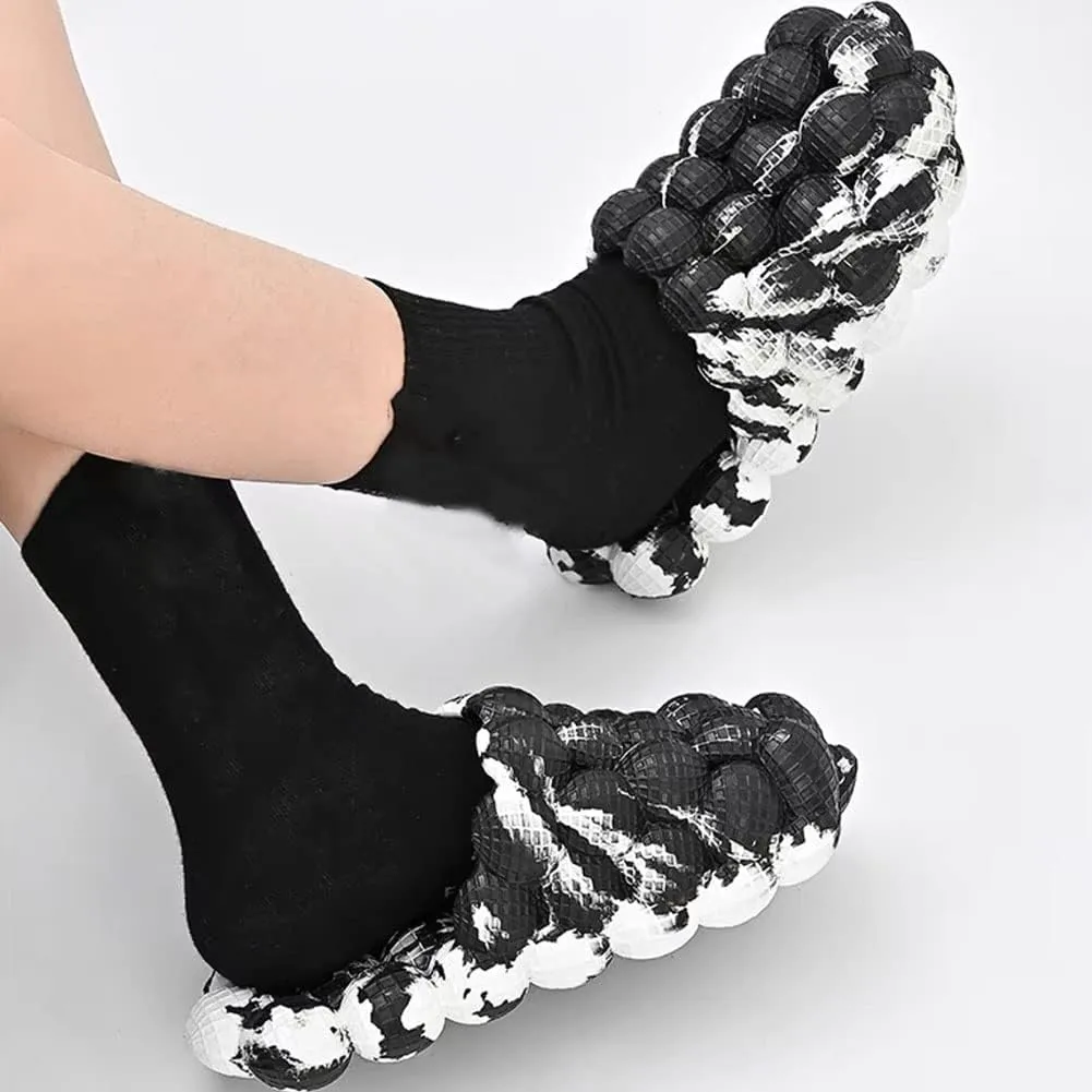 Tkieio Lychee Slippers Unisex Lychee Sandals Stress Relief Massage Sandals Bathroom Beach Slippers EVA Slides
