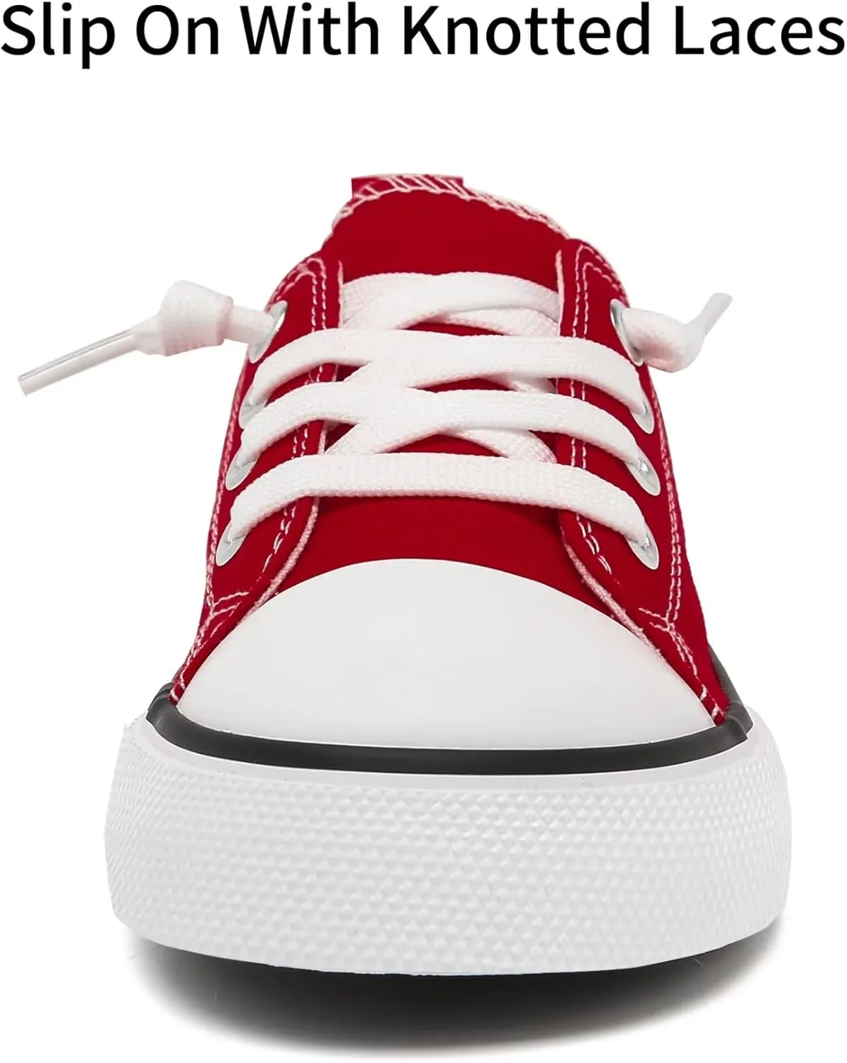 Toddler Little Kid Cushioned Canvas Shoes Slip On Sneakers Soft and Durable