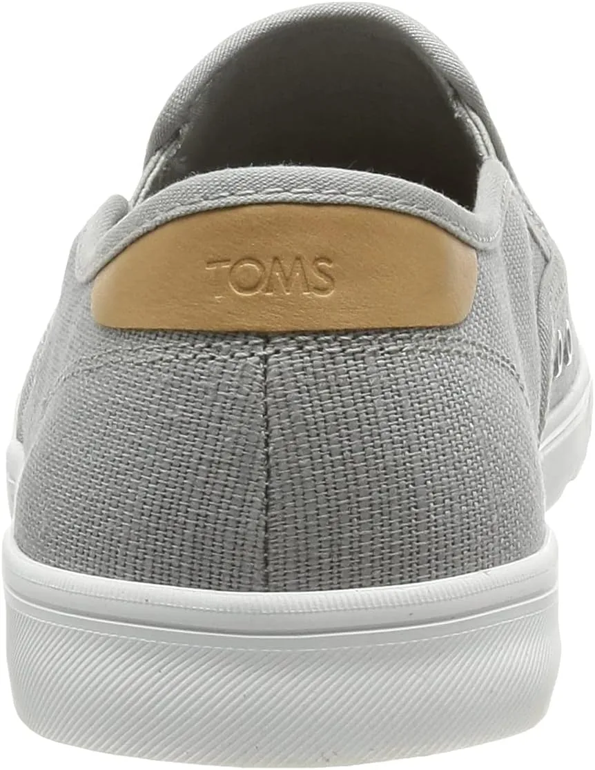 TOMS Mens Baja Slip On Sneakers Shoes Casual - Black
