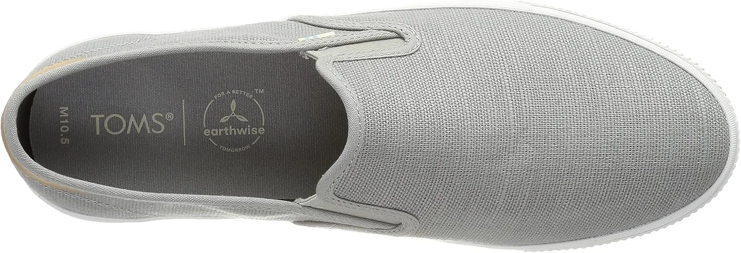 TOMS Mens Baja Slip On Sneakers Shoes Casual - Black
