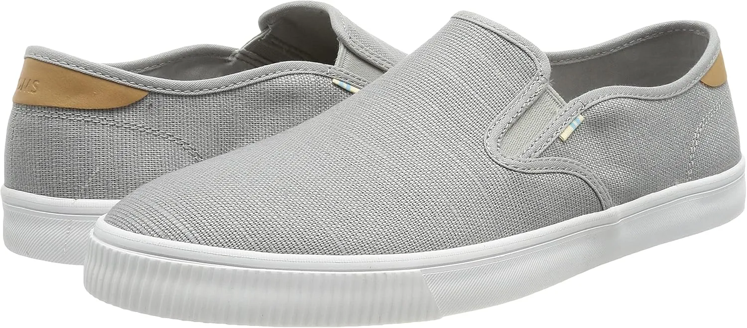 TOMS Mens Baja Slip On Sneakers Shoes Casual - Black