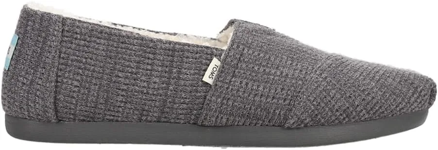 TOMS Mens West Elm X Repreve Alpargata Slip On Casual Shoes - Grey