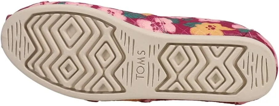 TOMS Womens Alpargata Repreve Slip On Flats Casual - Black