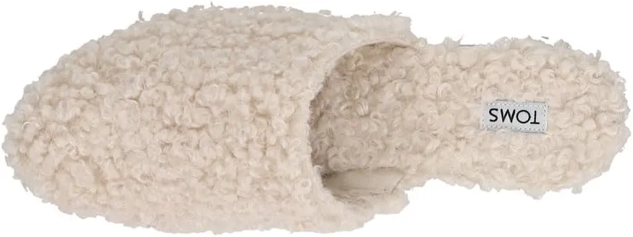 TOMS Womens Jade Mules Flats Casual - Off White