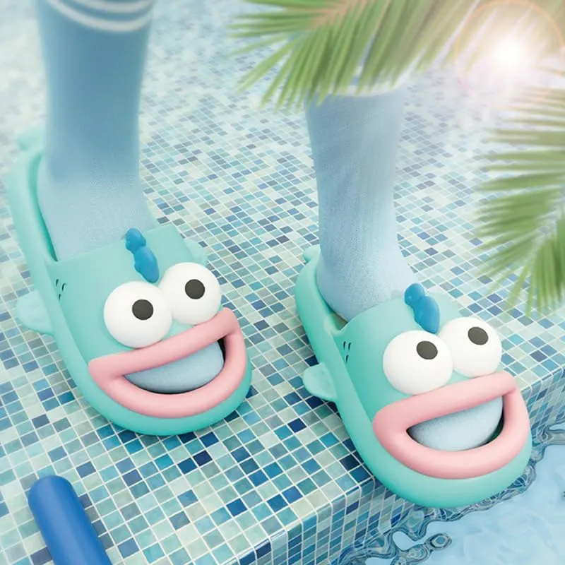 Tongue Slippers Fish Cloud Slides for Women Men Animals Slippers Open Toe Slide Sandals Fish Flops Summer Non-Slip Beach Shower Shoes