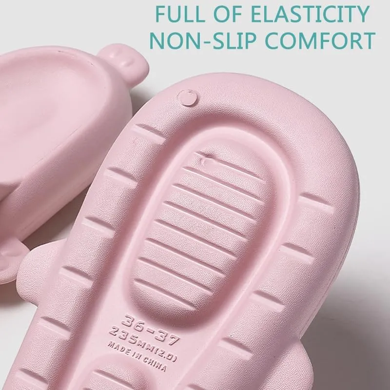 Tongue Slippers Fish Cloud Slides for Women Men Animals Slippers Open Toe Slide Sandals Fish Flops Summer Non-Slip Beach Shower Shoes