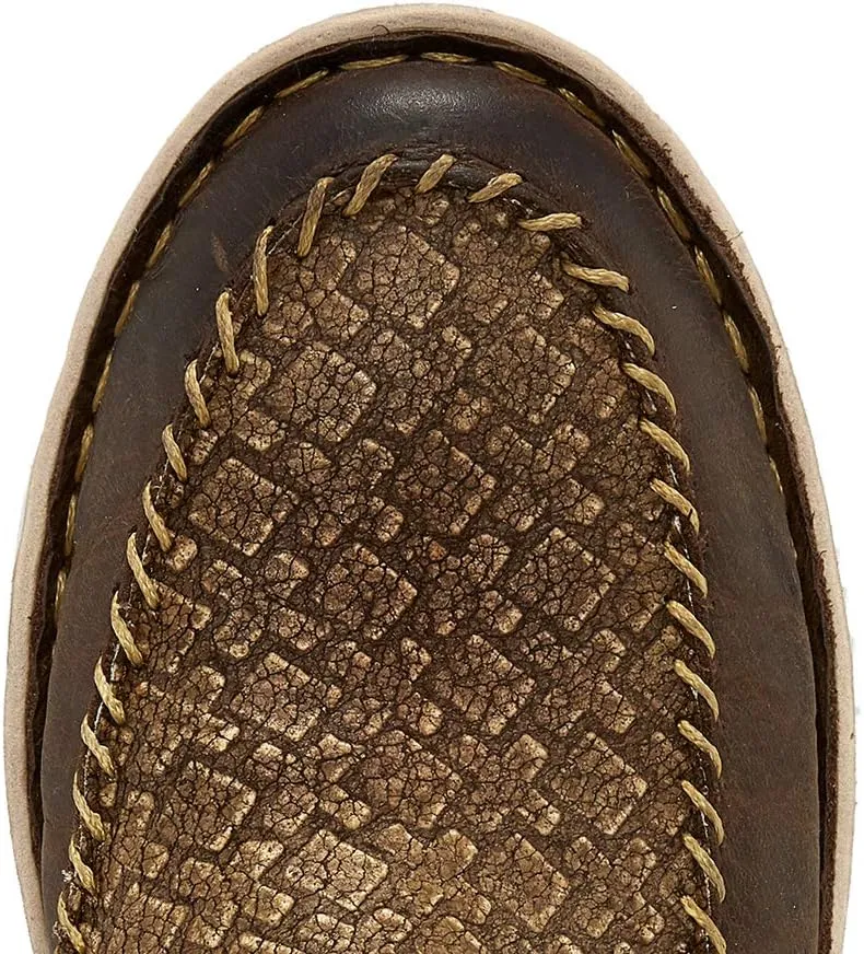 Tony Lama Womens Magdalena Slip On Flats Casual - Brown