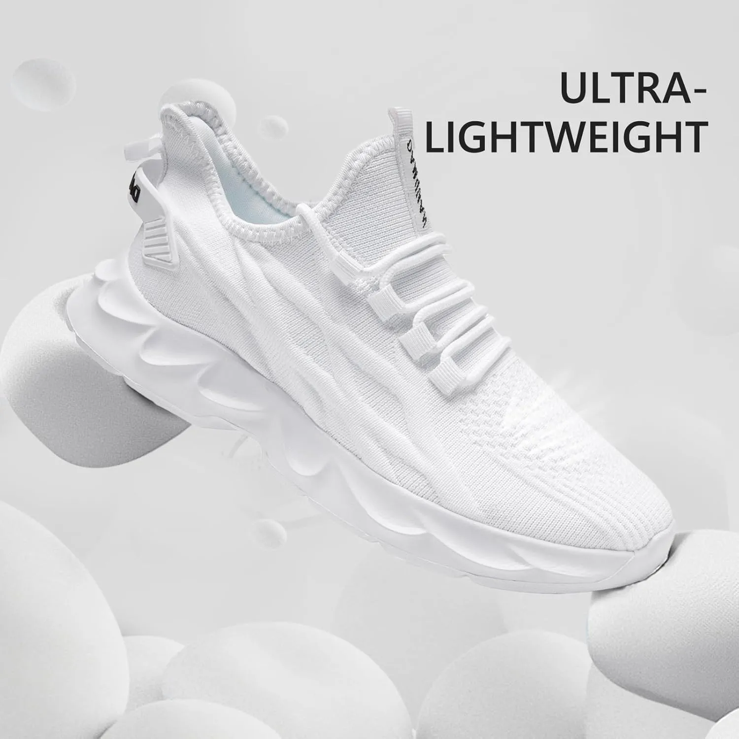 Tvtaop Women's Lightweight Walking Shoes - Breathable Non-Slip Design for Running, Gym & Tennis | Cushioned Fitness Sneakers