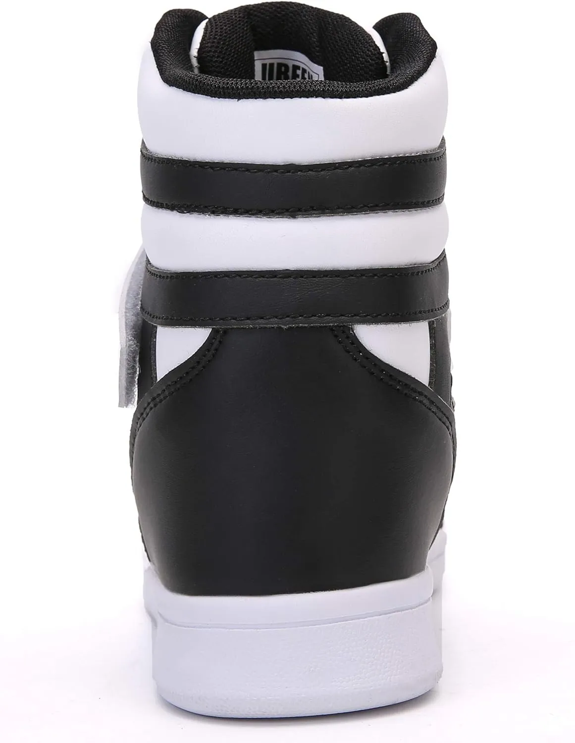 UBFEN Womens High Top Ankle Support Sneakers Vibrant Colour Hidden Wedge Heel Retro 80s Tennis Shoes for Girls Cosplay Removable Insole Backpacking Boots
