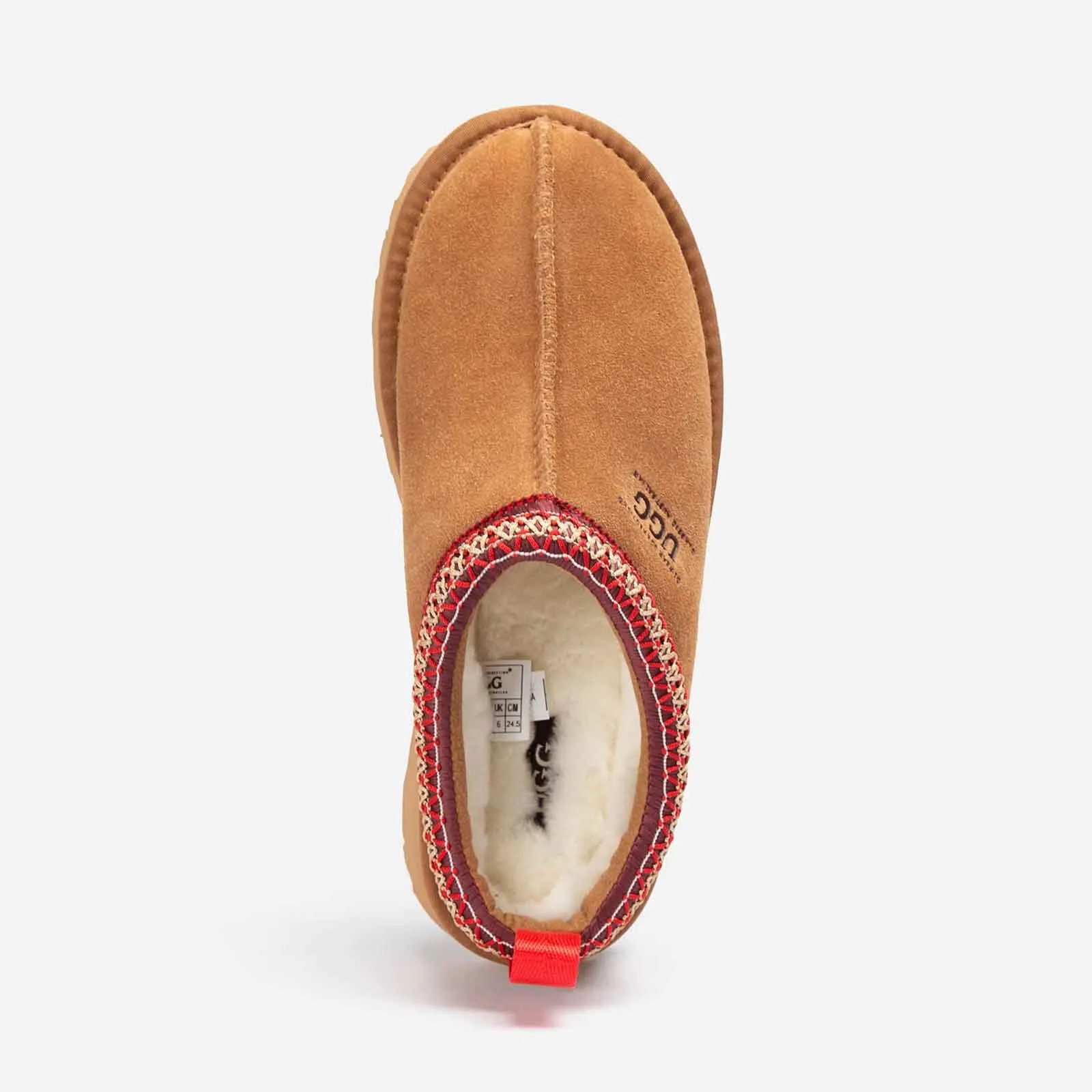 Ugg Slipper Ladies Platform Sydney Chestnut Red 38