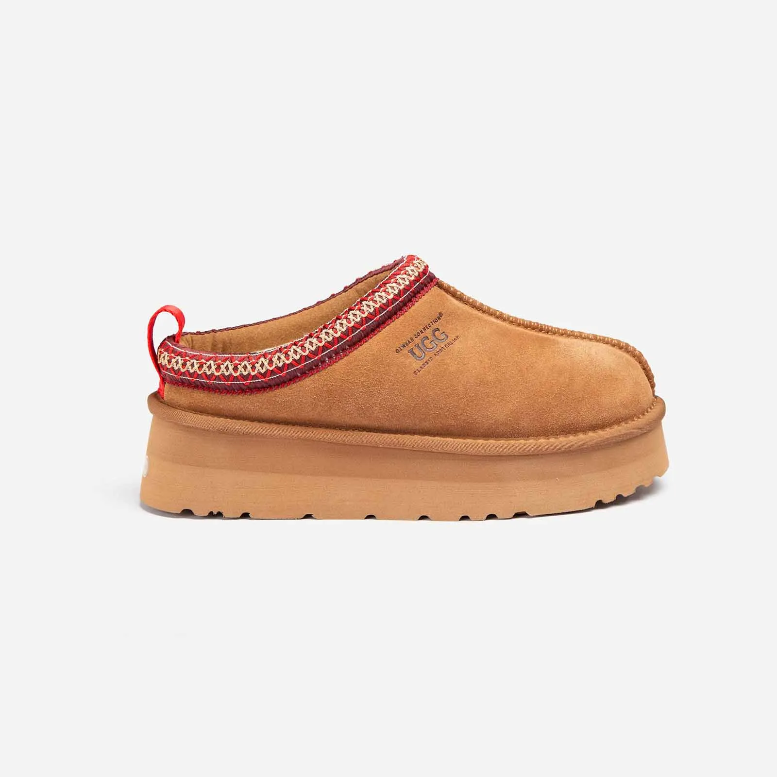 Ugg Slipper Ladies Platform Sydney Chestnut Red 38