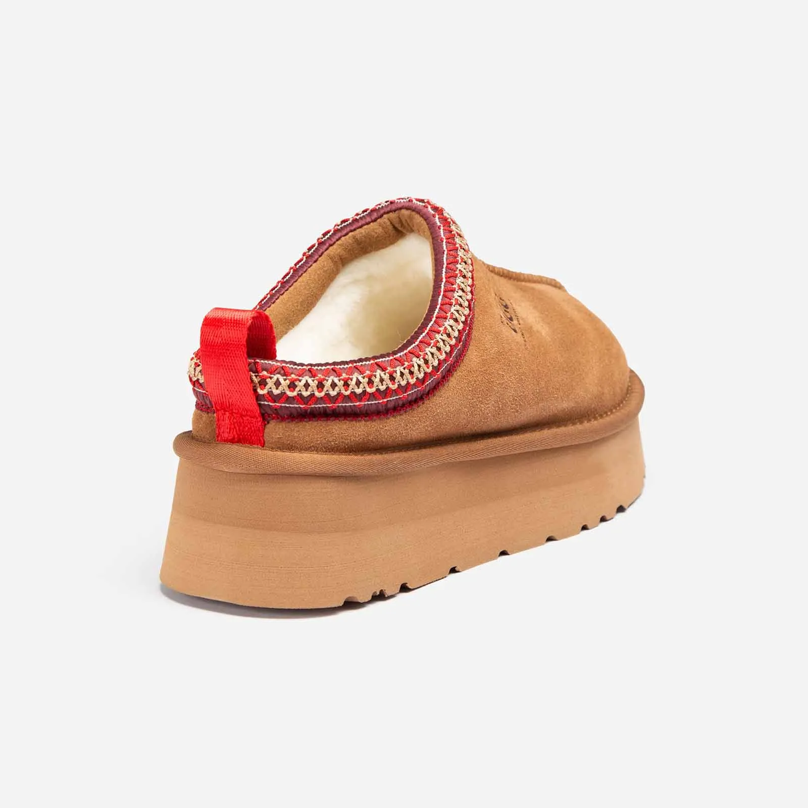 Ugg Slipper Ladies Platform Sydney Chestnut Red 38