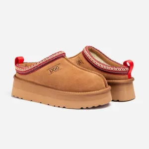 Ugg Slipper Ladies Platform Sydney Chestnut Red 38