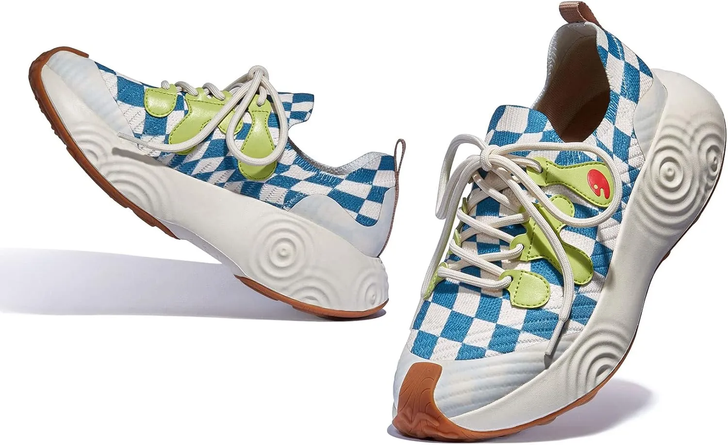 UIN Women's Platform Walking Shoes Casual Comfortable Art Painted Travel Fashion Sneaker Brava