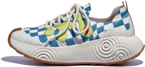UIN Women's Platform Walking Shoes Casual Comfortable Art Painted Travel Fashion Sneaker Brava