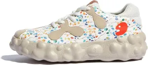 UIN Women's Walking Travel Shoes Slip On Casual Lightweight Wide Toe Chunky Fashion Sneaker Figueras