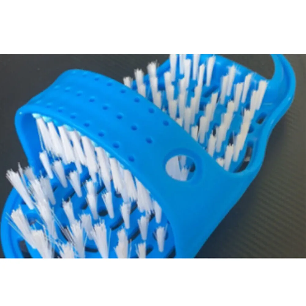 US 1-2 Pcs Shower Foot Scrubber Feet Cleaner Washer Brush for Floor Spas Massage