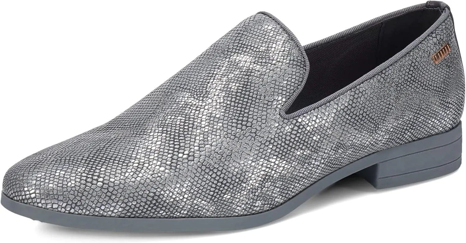UUBARIS Mens Dress Loafers Tuxedo Suit Slip on Shoes